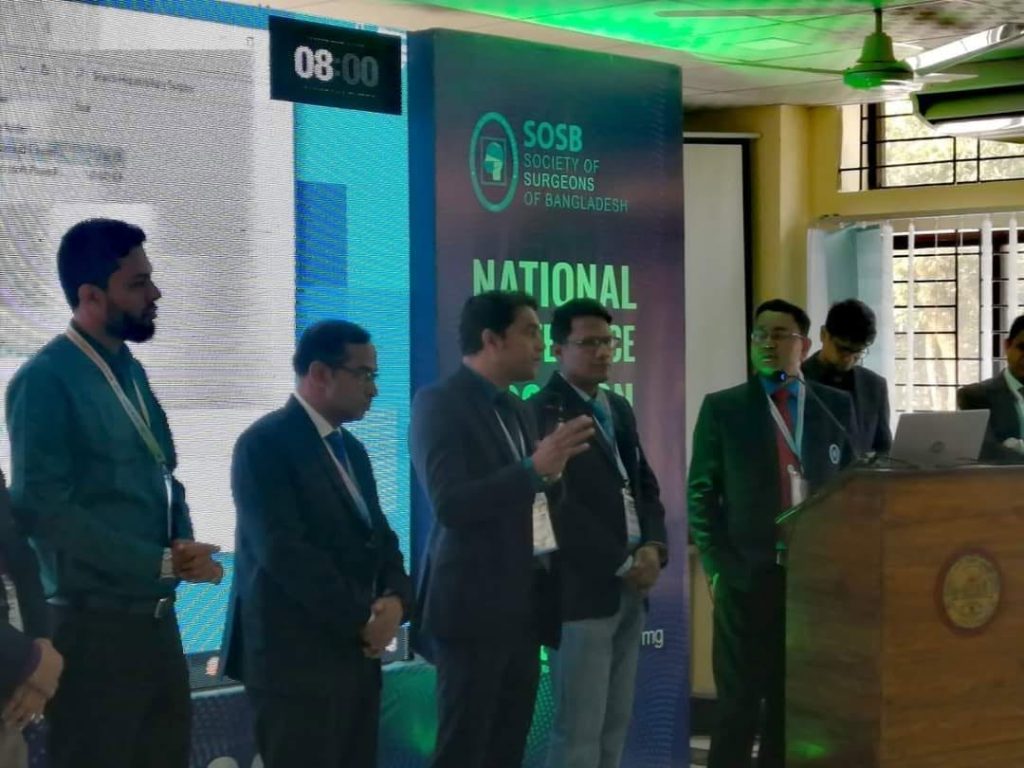 Dr. Golam Mustafa at a National Conference